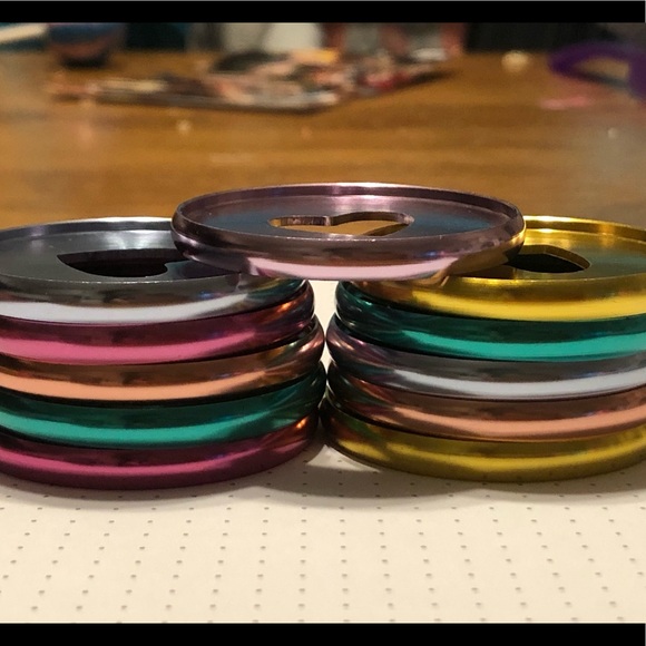 11 Metal rainbow 🌈 Expander discs - Picture 4 of 5